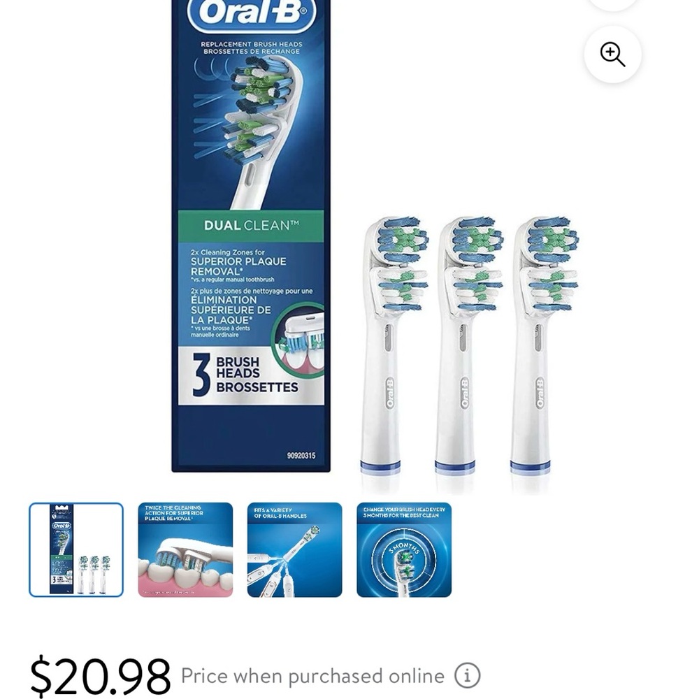 10 NEW Electric Toothbrush Replacement Heads - Picture 2 of 4